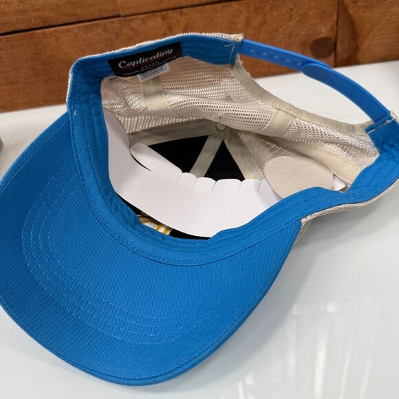 UCLA BRUINS One Size Snap Back Cap Hat Mesh Back Embroidered Captivating NWT - Picture 8 of 9